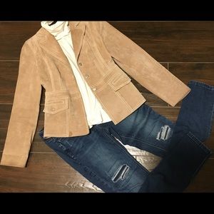 Ann Taylor Loft - Leather Jacket